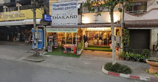 keck Chiang Mai Custom Tailor shop entrance streetview