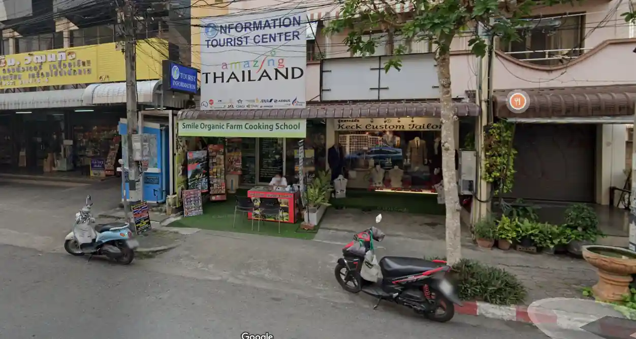 keck Chiang Mai Custom Tailor shop entrance streetview